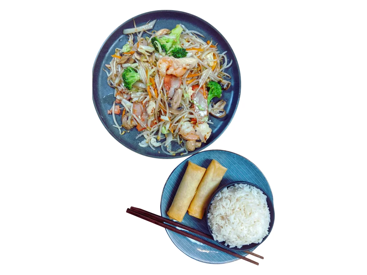Lucky Deluxe Chow Mein from Lucky Koi Express in Winnipeg